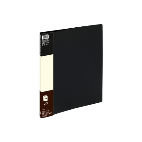 Teczka ofertowa 9002A czarna 20 koszulek 120-1208 GRAND