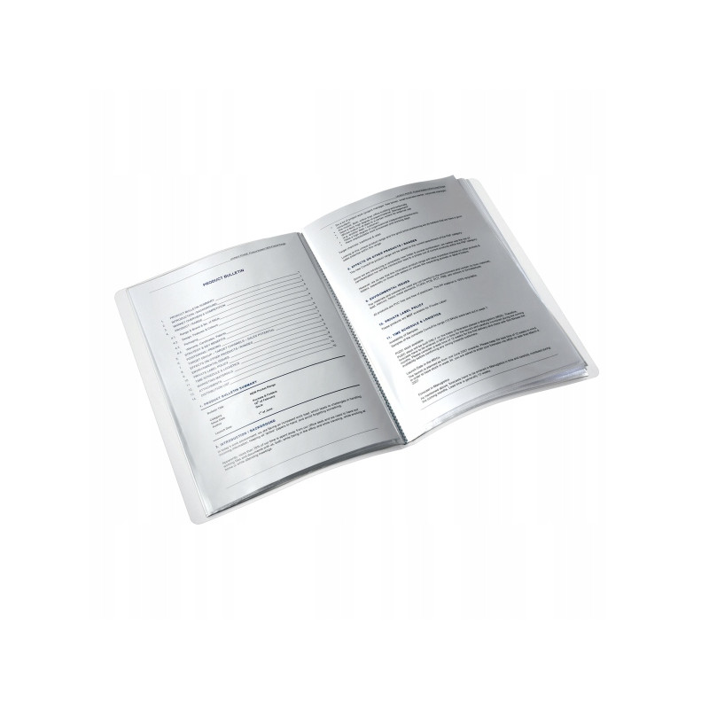 Album ofertowy 20 koszulek PP LEITZ WOW, zielony 46310054