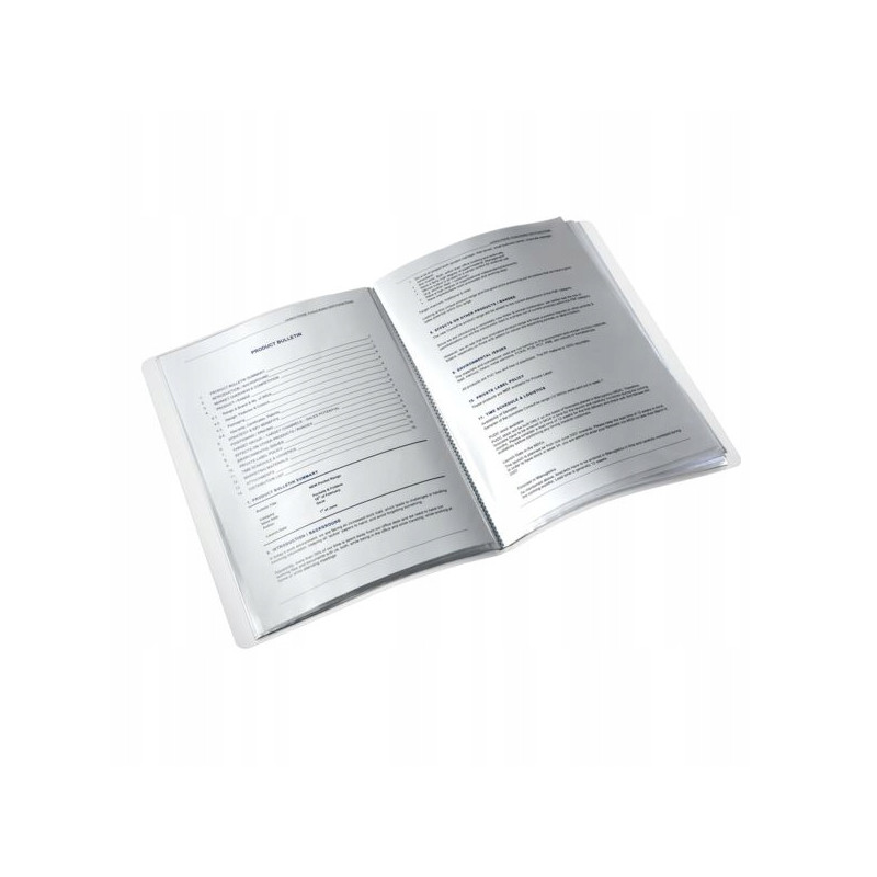 Album ofertowy 40 koszulek PP Leitz WOW, biały 46320001