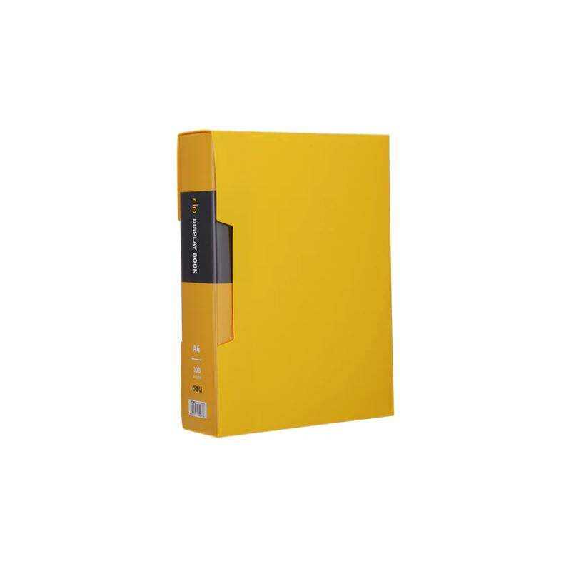 Album ofertowy A4 100 koszulek RIO żołty E5037 YELLOW DELI