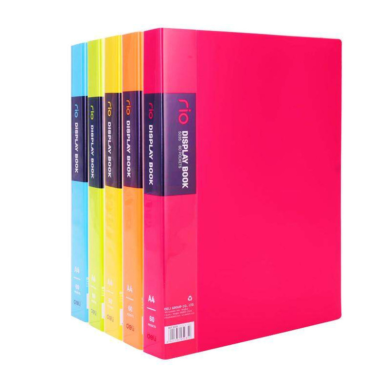 Album ofertowy A4 60 koszulek RIO zielony E5035 GREEN DELI