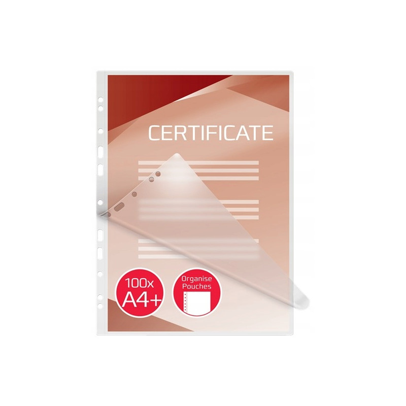 Folia do laminacji GBC A4+ z perforacją 125mic (100szt) 3743156