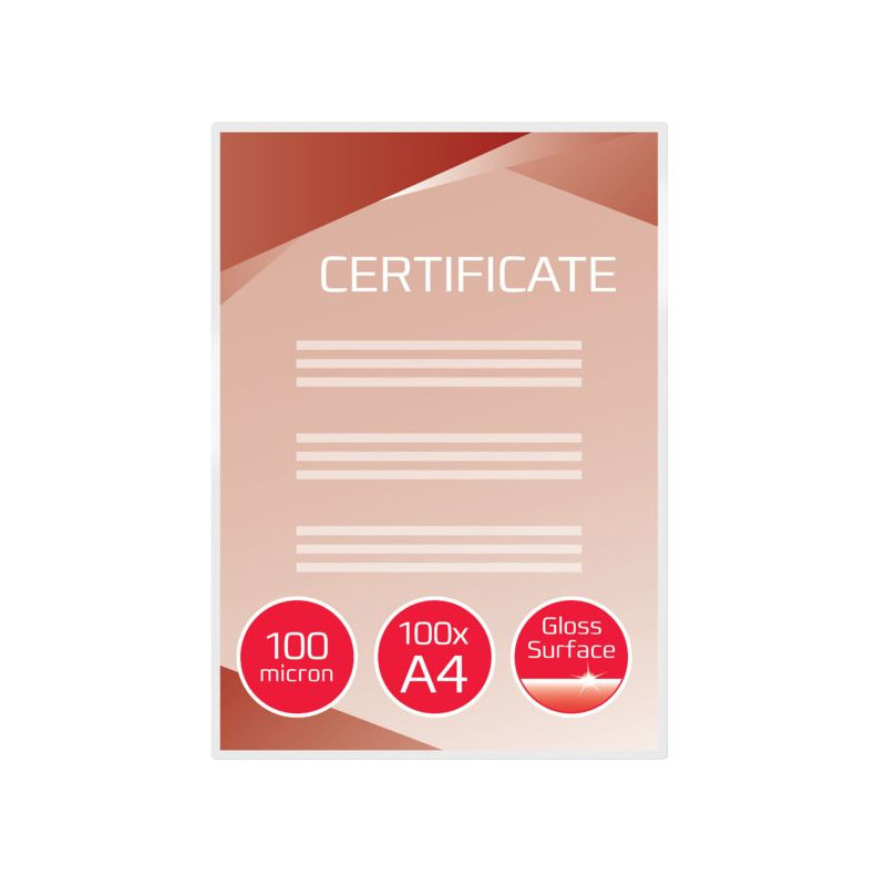 Folia laminacyjna A4 2x100mic. 3740306