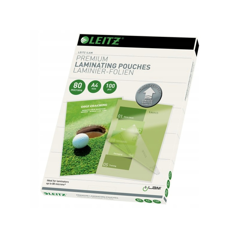 Folia do laminacji LEITZ iLAM UDT A4 80 mic. 74780000