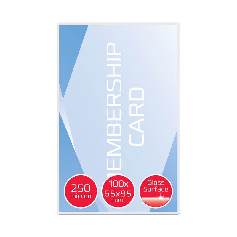 Folia do laminacji GBC Card 250 mic. przezroczyste 3740432