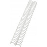 Grzbiety GBC do oprawy Click A4 34R 16mm białe 387340E