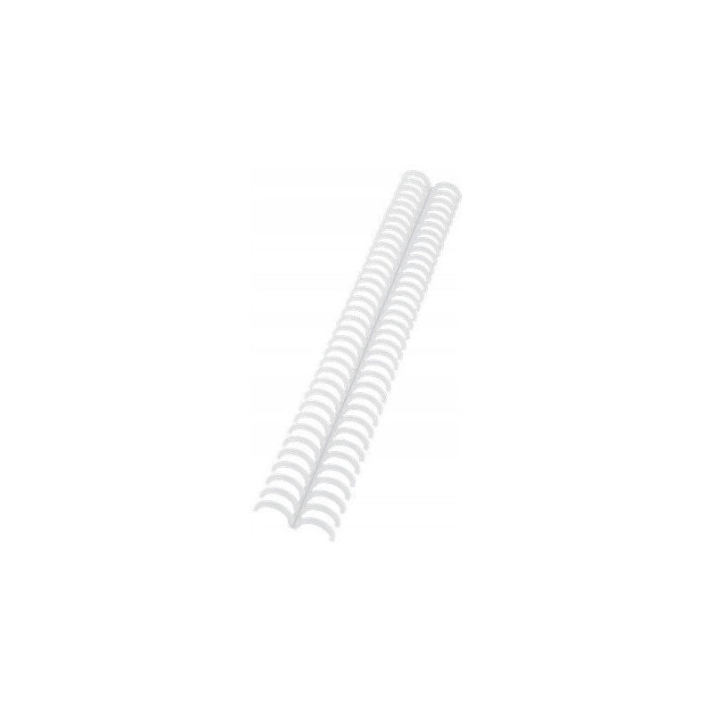 Grzbiety GBC do oprawy Click A4 34R 16mm białe matowe 387326E
