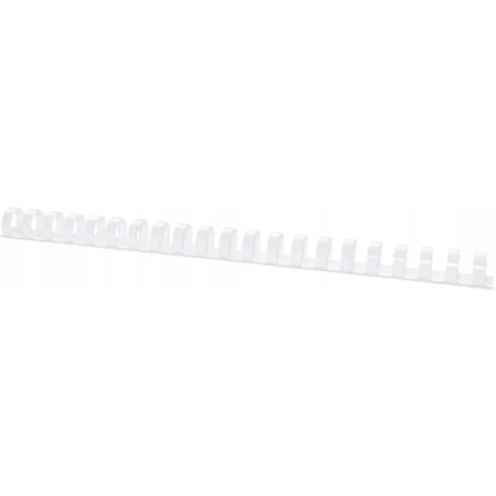 Grzbiet do bindowania NATUNA 5mm (100szt) biały