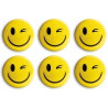 Magnesy do tablic żółty uśmiech 30mm (6szt.) GM301-SY6 TETIS