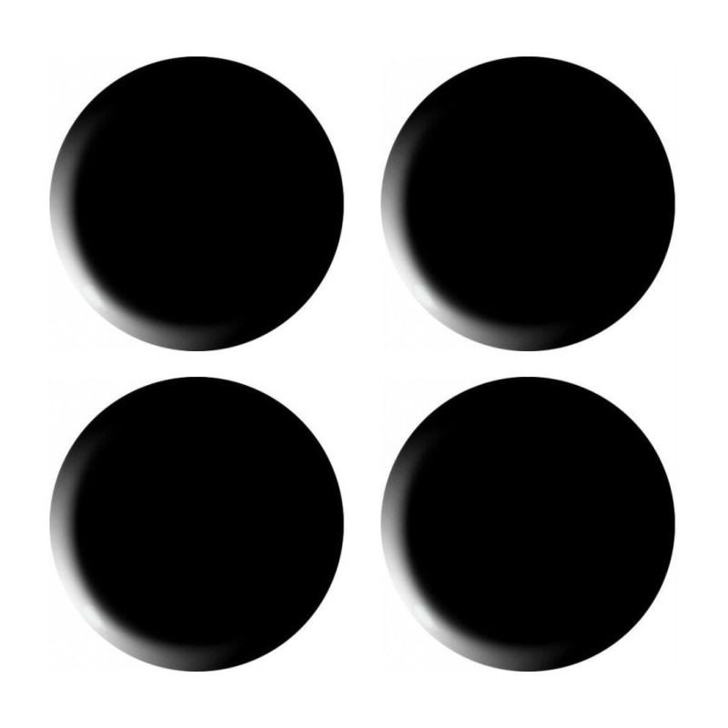 Magnesy do tablic czarne 40mm (4szt.) GM402-V4 TETIS