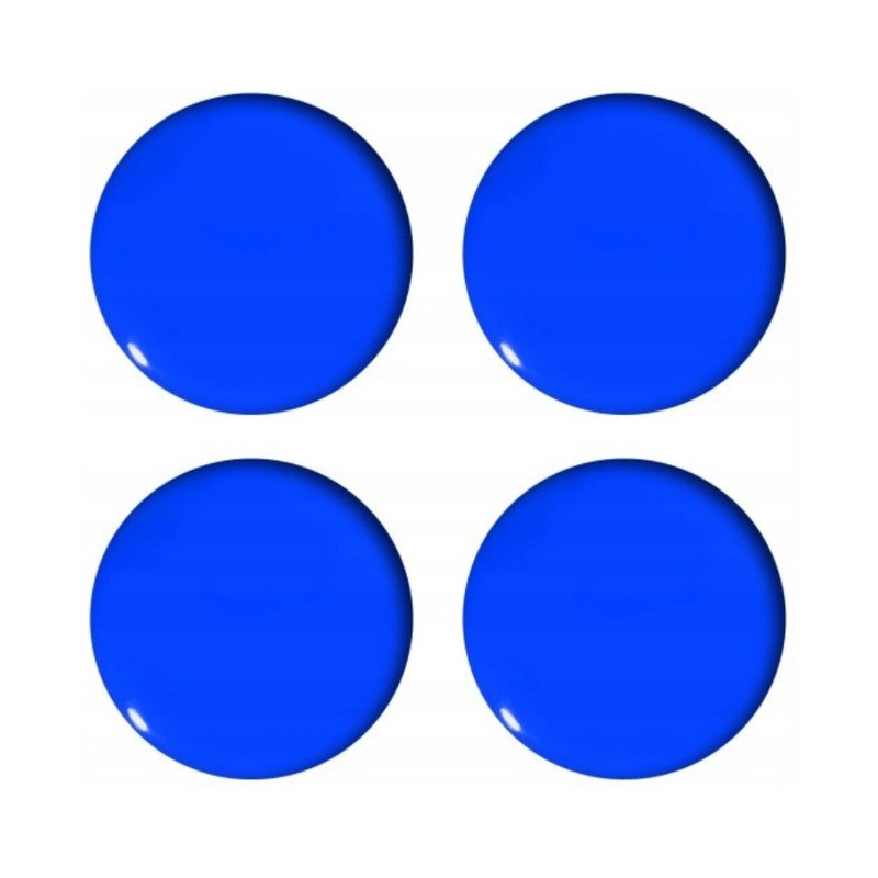 Magnesy do tablic niebieskie 40mm (4szt.) GM402-N4 TETIS