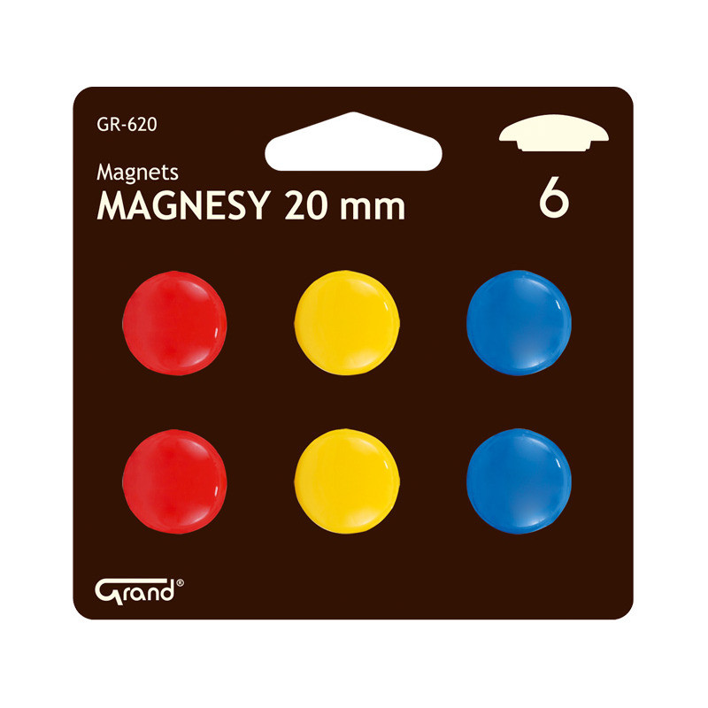 Magnesy CM-20mm blister GR-620 130-1549 GRAND