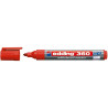 Marker do tablic czerwony okrągła końcówka 1.5-3mm 360/002/CZ EDDING