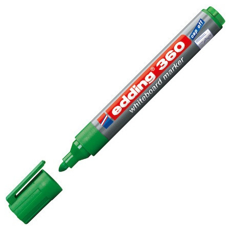 Marker do tablic zielony okrągła końcówka 1.5-3mm 360/004/ZI EDDING