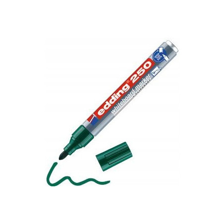 Marker suchościeralny okrągły zielony 1,5-3mm 250/004/ZI EDDING