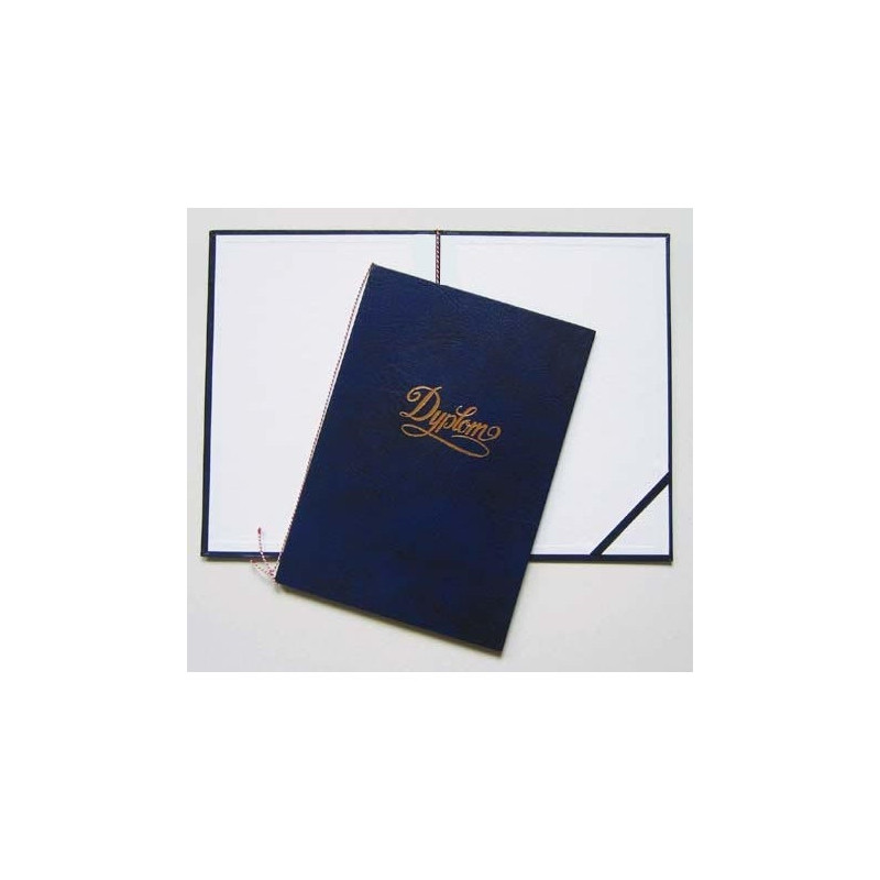 Okładka na dyplom z napisem granatowa 339-073 WARTA