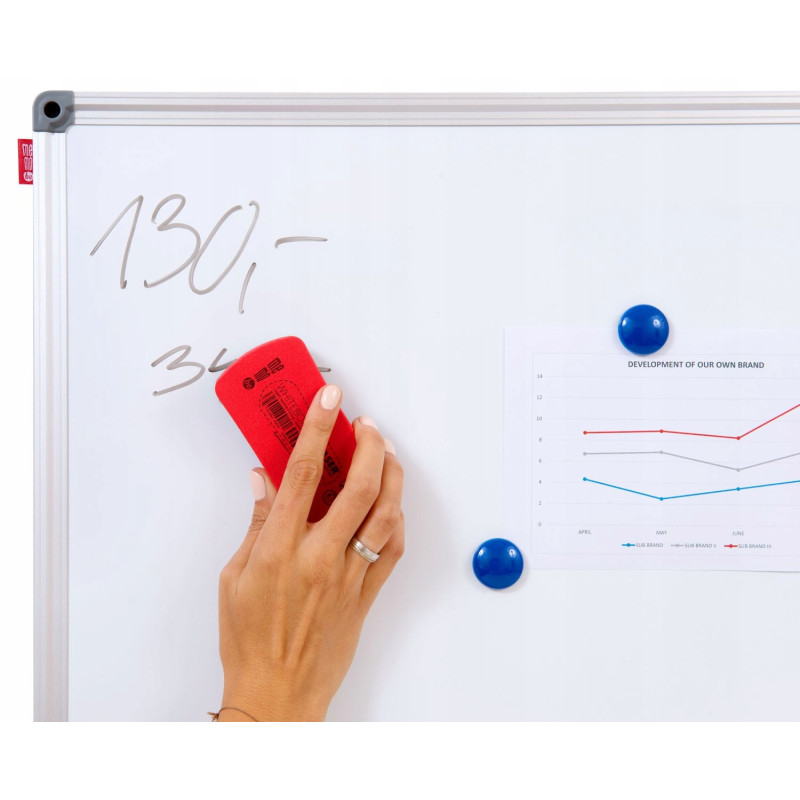 Gąbka do tablic MEMOBE magnetyczna MG001