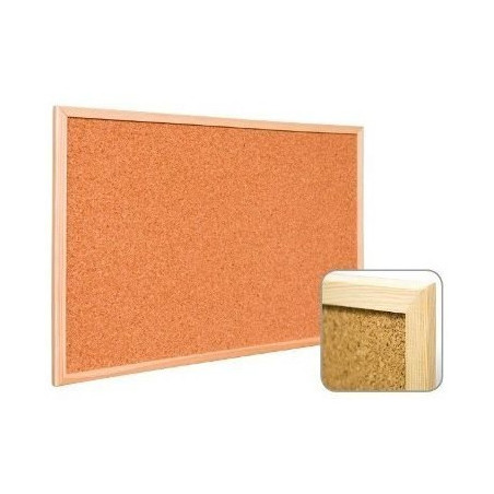 Tablica korkowa 40x30 r.drewniana WIELKOR