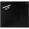 Tablica szklana NOBO Diamond Glass czarna 300x300 1903950