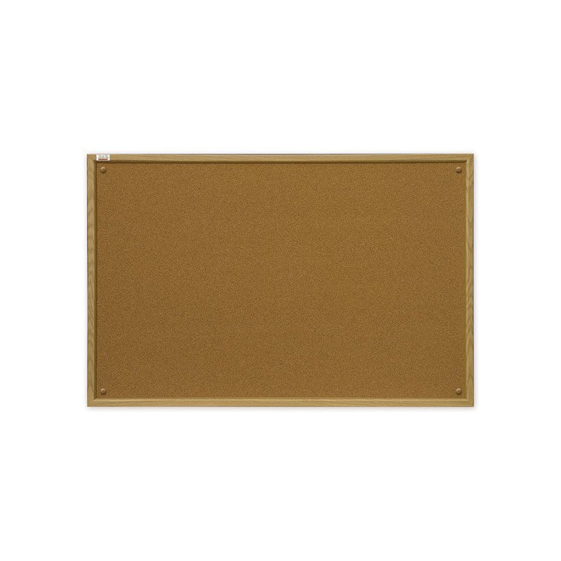 Tablica korkowa w ramie drewnianej 120x90cm OFFICE TC129/C zo 2X3