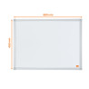 Tablica suchościeralna magnetyczna stalowa 60x45cm NOBO ESSENTIALS 1915672