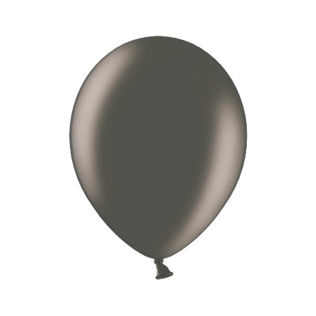Balon metalic czarny 27 cm (100 szt.) 12M-090 ALIGA