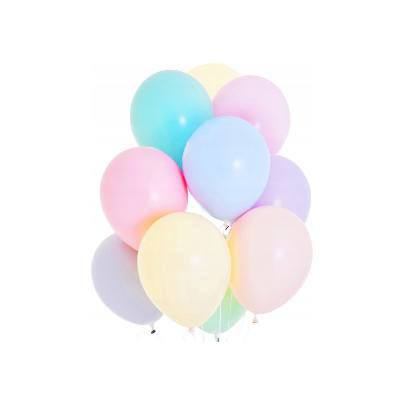 Balony 12` pastel mix (100szt.) 12P-MIX ALIGA