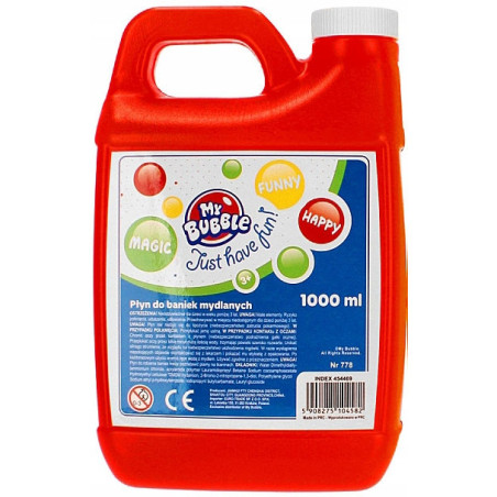Płyn do baniek mydlanych 1000ml 454469