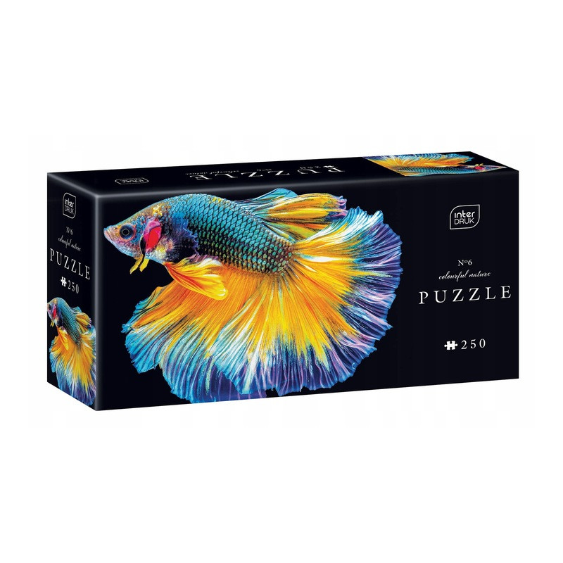 Puzzle 250 elementów Colourful Nature 6 FISH INTERDRUK