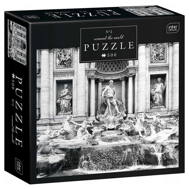Puzzle 500 Around the World 2 PUZ500AR2 INTERDRUK