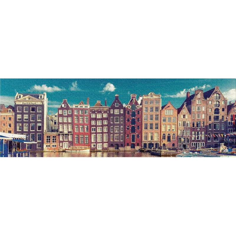 Puzzle panoramiczne 1000 Around the World 1 PUZPA1000AR1 INTERDRUK