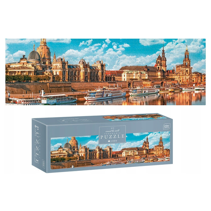 Puzzle panoramiczne 1000 Around the World 3 PUZPA1000AR3 INTERDRUK