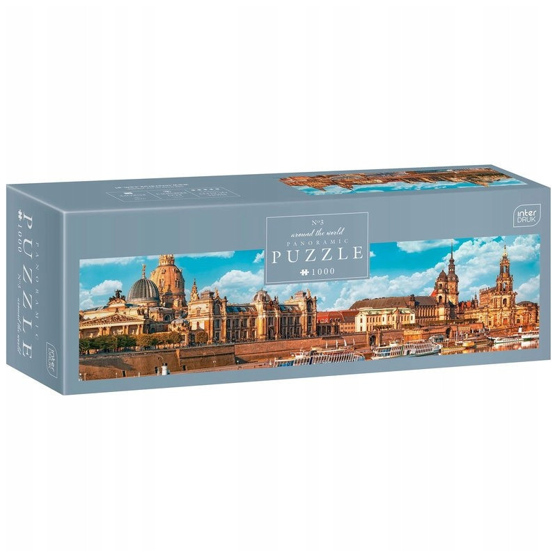 Puzzle panoramiczne 1000 Around the World 3 PUZPA1000AR3 INTERDRUK