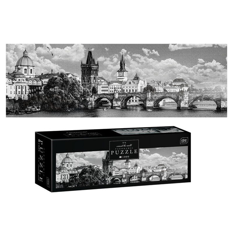 Puzzle panoramiczne 1000 Around the World 4 PUZPA1000AR4 INTERDRUK