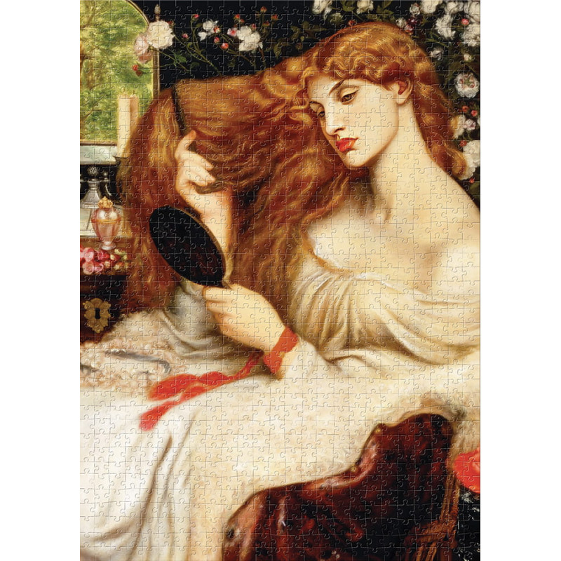 Puzzle 1000 Art 4 Rossetti PUZ1000A4R INTERDRUK
