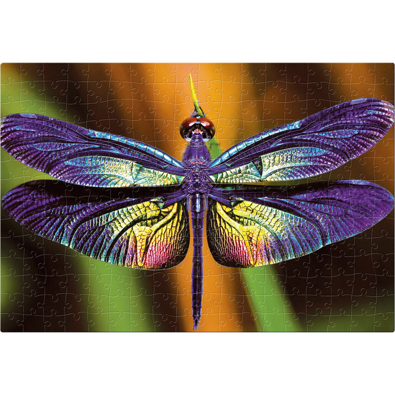 Puzzle 250 Colourful Nature 3 Dragonfly PUZ250CN3D INTERDRUK