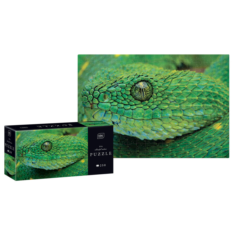 Puzzle 250 Colourful Nature 4 Snake PUZ250CN4S INTERDRUK