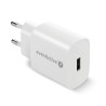 Ładowarka sieciowa 230V EVERACTIVE SC-250Q 1xUSB-A 18W biała