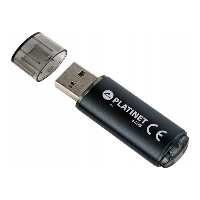 Pamięć USB-A 64GB PLATINET X-DEPO USB 2.0 czarny (42117)