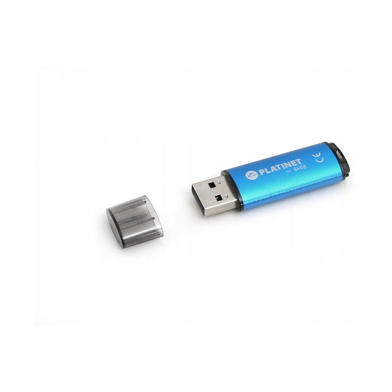 Pamięć USB-A 64GB PLATINET X-DEPO USB 2.0 niebieski (43611)