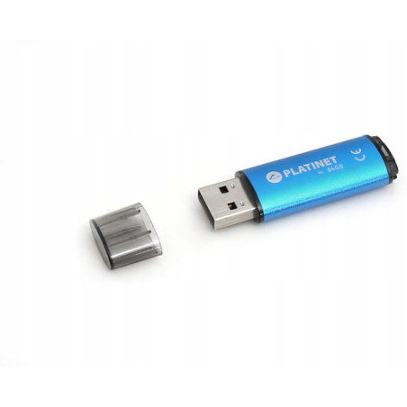 Pamięć USB-A 64GB PLATINET X-DEPO USB 2.0 niebieski (43611)