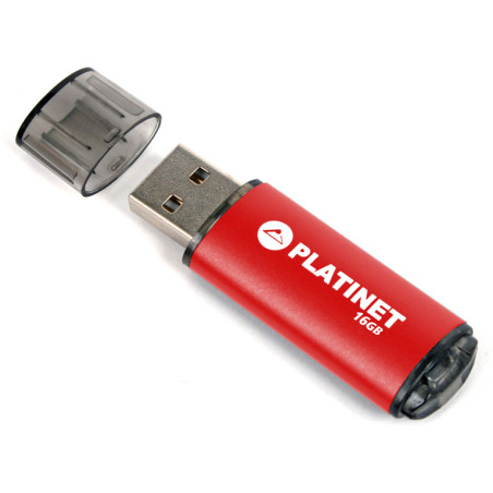 Pamięć USB-A 16GB PLATINET X-DEPO USB 2.0 czerwony (42174)