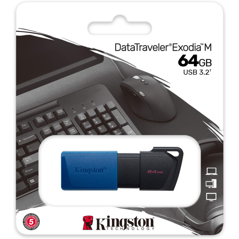 Pamięć USB 64GB KINGSTON USB 3.2 DTXM/64GB DataTravel