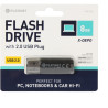 Pamięć USB-A 8GB PLATINET X-DEPO USB 2.0 czarny (40943)