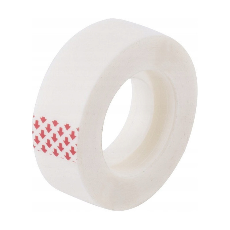 Taśma INVISIBLE matowa 50mic 19mm x 33m słupek 8 sztuk 009270 D.RECT