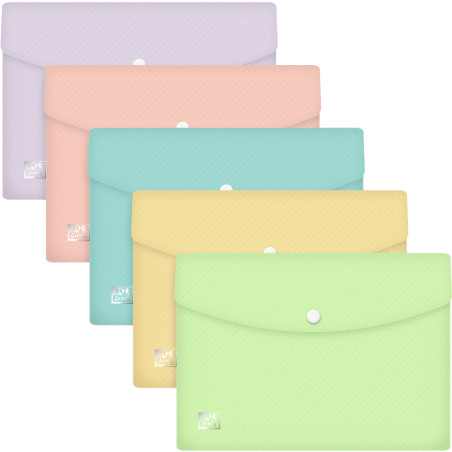 Teczka kopertowa Urban Oxford PASTEL A5 mix kolorów (5sztuk) 400187615