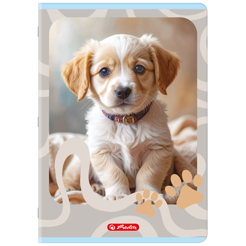 Zeszyt A4 32k kratka z marginesem ANIMALS 400206430 HERLITZ