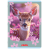 Zeszyt A4 32k kratka z marginesem ANIMALS 400206430 HERLITZ